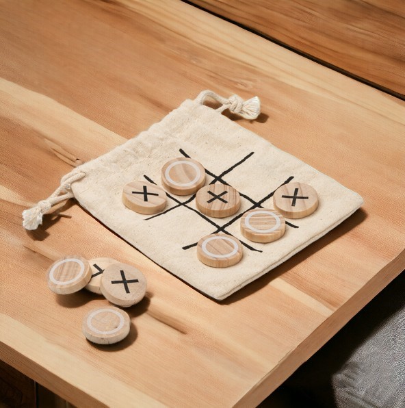 Деревянная игра крестики - нолики PENSY / Настольная игра для всей семьи